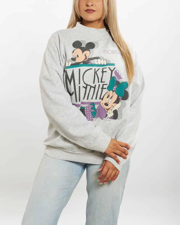 90s Mickey & Minnie Sweatshirt <br>S