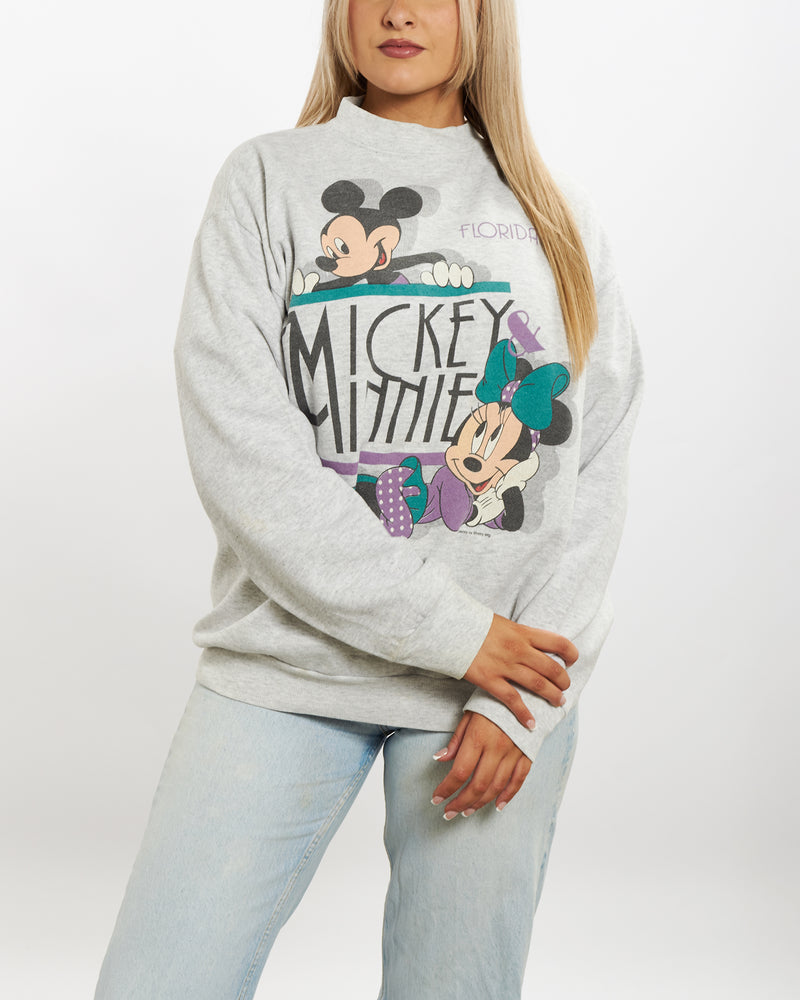 90s Mickey & Minnie Sweatshirt <br>S