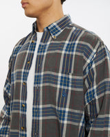 Vintage 90s Nautica Flannelette Button Up Shirt <br>L , The Real Deal , newtown, sydney, australia, thrift store, opshop, preloved, secondhand, sustainable, retro, antique, 70s, 80s, 90s, 2000s, 00s, fashion, clothing, streetwear, trendy, garment, style, boutique, store, shop, archive, sale, cheap, best, top