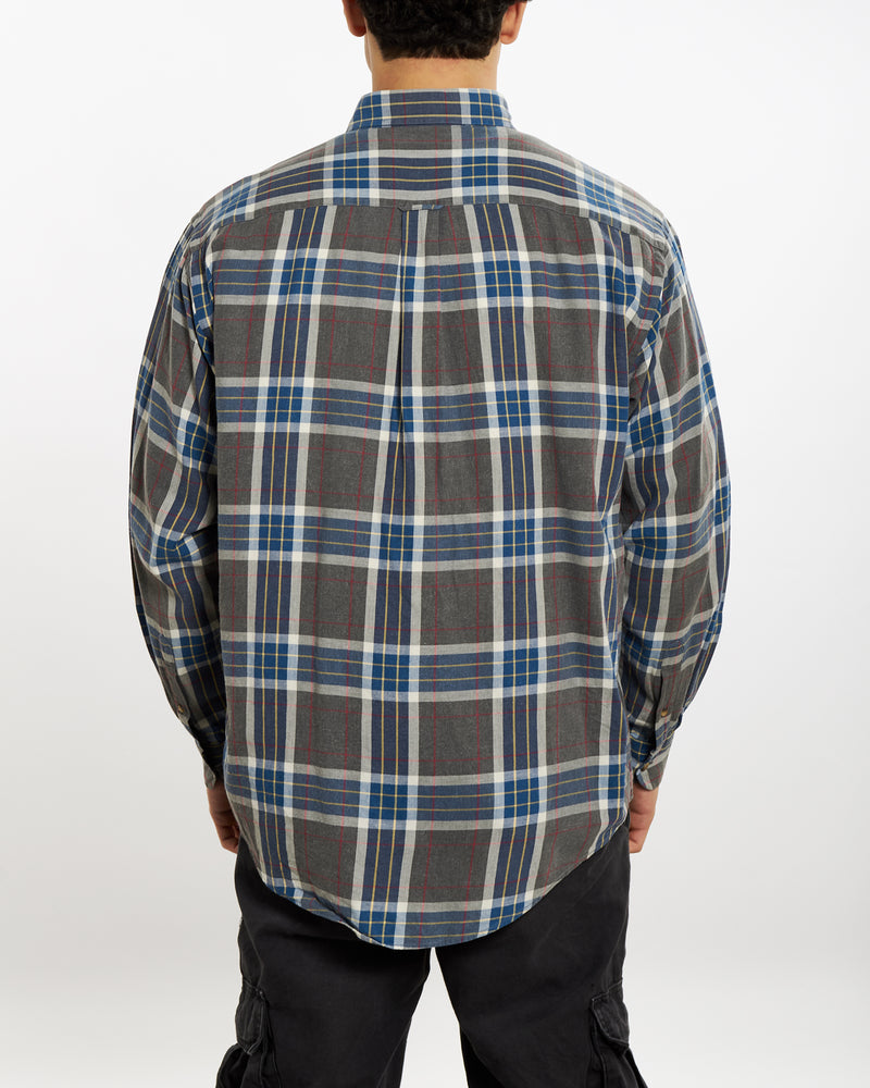 Vintage 90s Nautica Flannelette Button Up Shirt <br>L , The Real Deal , newtown, sydney, australia, thrift store, opshop, preloved, secondhand, sustainable, retro, antique, 70s, 80s, 90s, 2000s, 00s, fashion, clothing, streetwear, trendy, garment, style, boutique, store, shop, archive, sale, cheap, best, top