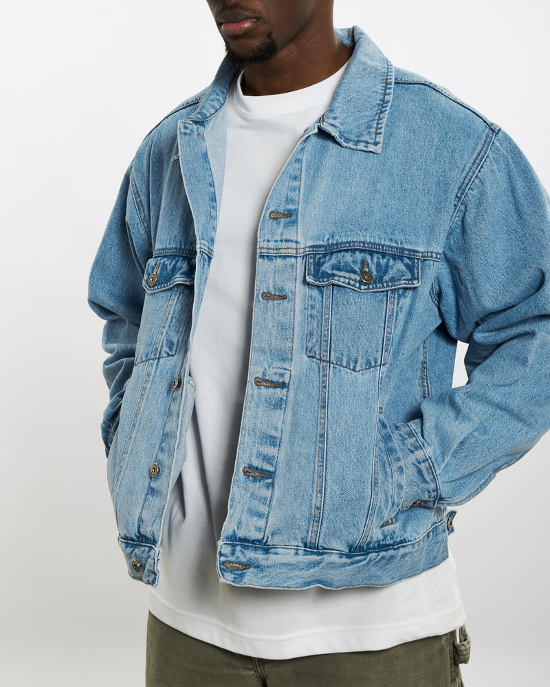 Vintage Wrangler Denim Jacket <br>XL , The Real Deal , newtown, sydney, australia, thrift store, opshop, preloved, secondhand, sustainable, retro, antique, 70s, 80s, 90s, 2000s, 00s, fashion, clothing, streetwear, trendy, garment, style, boutique, store, shop, archive, sale, cheap, best, top