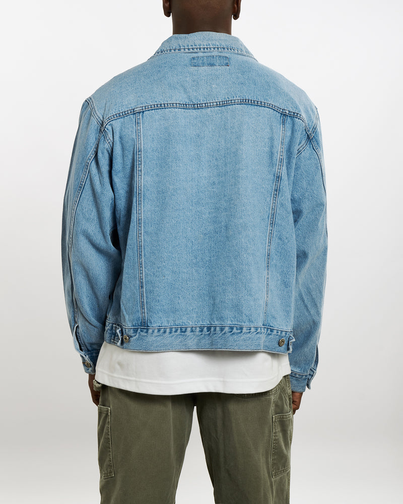 Vintage Wrangler Denim Jacket <br>XL , The Real Deal , newtown, sydney, australia, thrift store, opshop, preloved, secondhand, sustainable, retro, antique, 70s, 80s, 90s, 2000s, 00s, fashion, clothing, streetwear, trendy, garment, style, boutique, store, shop, archive, sale, cheap, best, top