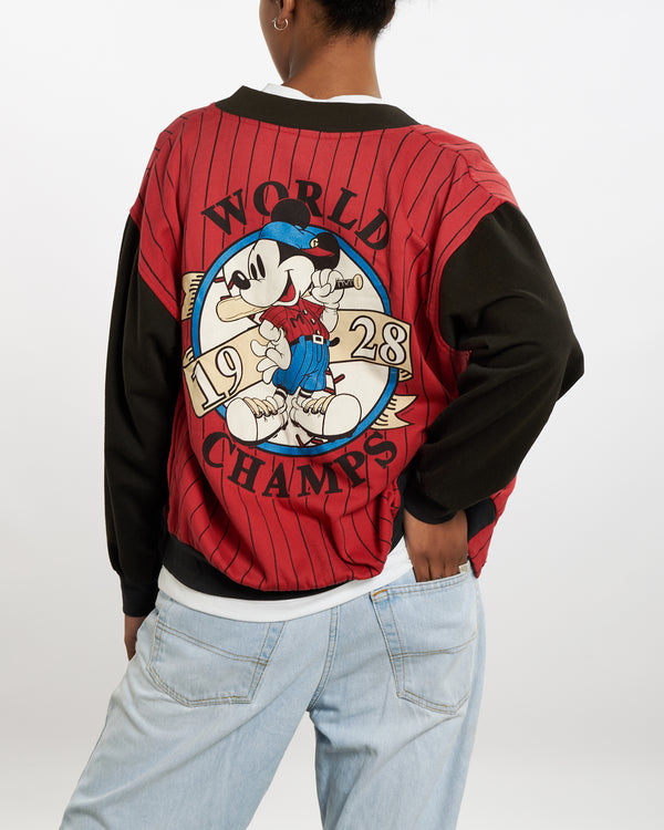 90s Mickey Mouse Bomber Jacket <br>M