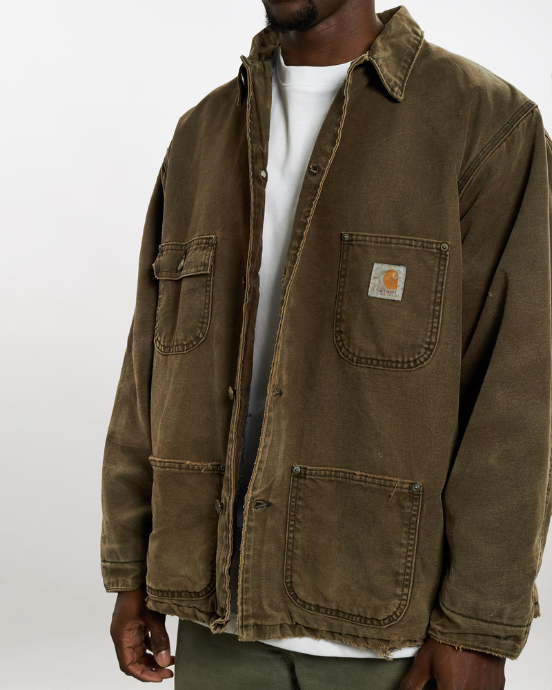 Vintage 80s Carhartt Workwear Jacket <br>XXL , The Real Deal , newtown, sydney, australia, thrift store, opshop, preloved, secondhand, sustainable, retro, antique, 70s, 80s, 90s, 2000s, 00s, fashion, clothing, streetwear, trendy, garment, style, boutique, store, shop, archive, sale, cheap, best, top