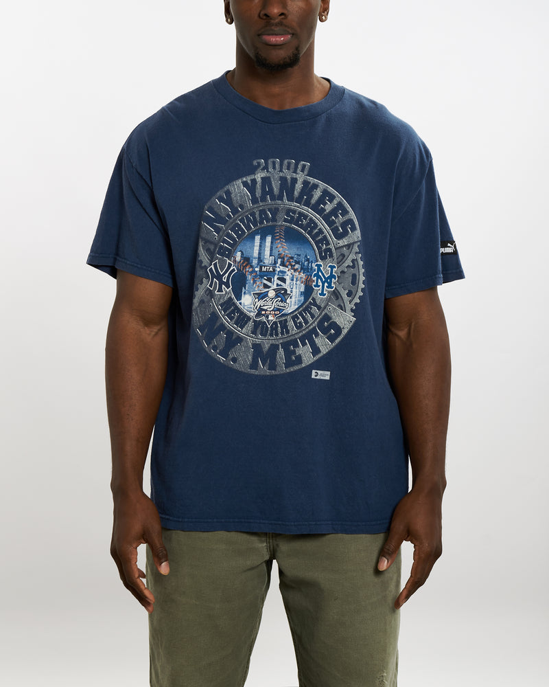 Vintage MLB New York Yankees Tee <br>L , The Real Deal , newtown, sydney, australia, thrift store, opshop, preloved, secondhand, sustainable, retro, antique, 70s, 80s, 90s, 2000s, 00s, fashion, clothing, streetwear, trendy, garment, style, boutique, store, shop, archive, sale, cheap, best, top