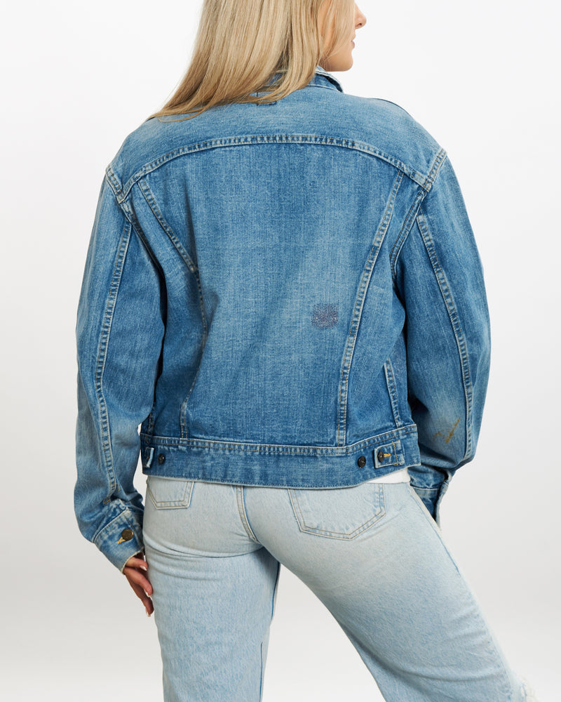 Vintage 80s Lee Denim Jacket <br>XS , The Real Deal , newtown, sydney, australia, thrift store, opshop, preloved, secondhand, sustainable, retro, antique, 70s, 80s, 90s, 2000s, 00s, fashion, clothing, streetwear, trendy, garment, style, boutique, store, shop, archive, sale, cheap, best, top