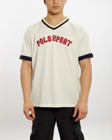 Vintage 90s Ralph Lauren Polo Sport Jersey <br>L , The Real Deal , newtown, sydney, australia, thrift store, opshop, preloved, secondhand, sustainable, retro, antique, 70s, 80s, 90s, 2000s, 00s, fashion, clothing, streetwear, trendy, garment, style, boutique, store, shop, archive, sale, cheap, best, top