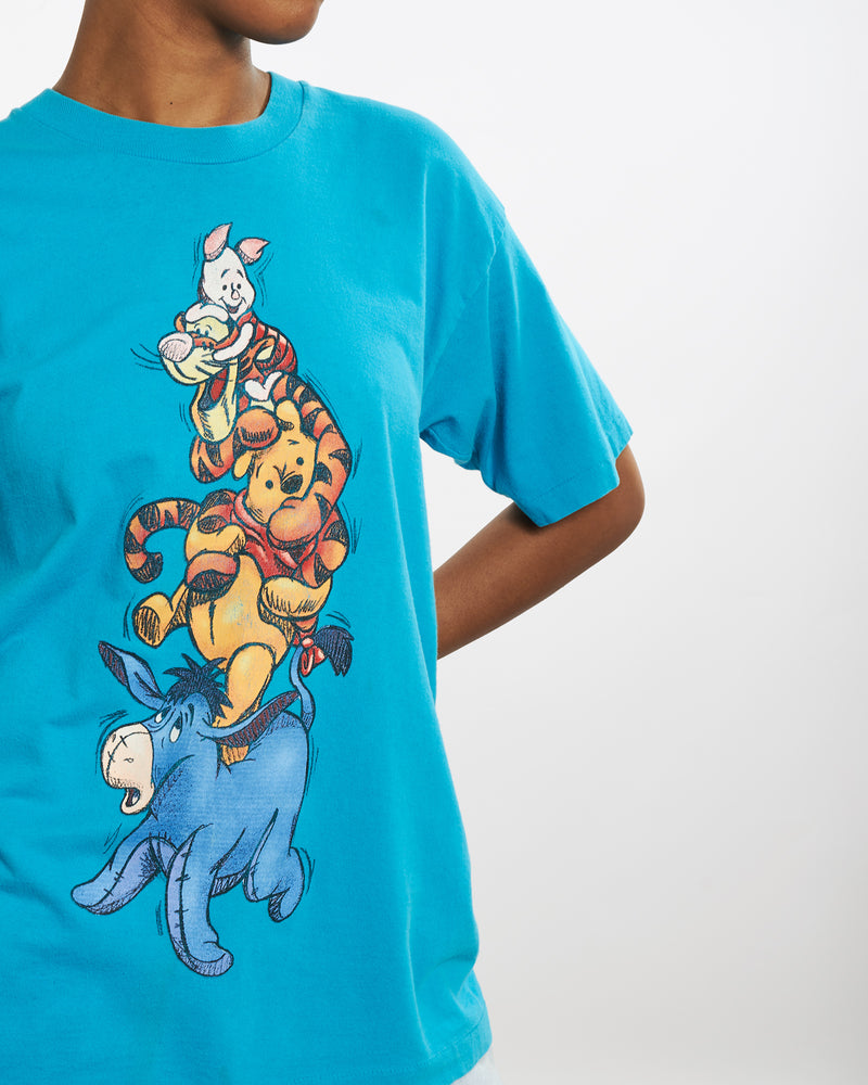 Vintage 90s Winnie The Pooh Tee <br>M , The Real Deal , newtown, sydney, australia, thrift store, opshop, preloved, secondhand, sustainable, retro, antique, 70s, 80s, 90s, 2000s, 00s, fashion, clothing, streetwear, trendy, garment, style, boutique, store, shop, archive, sale, cheap, best, top