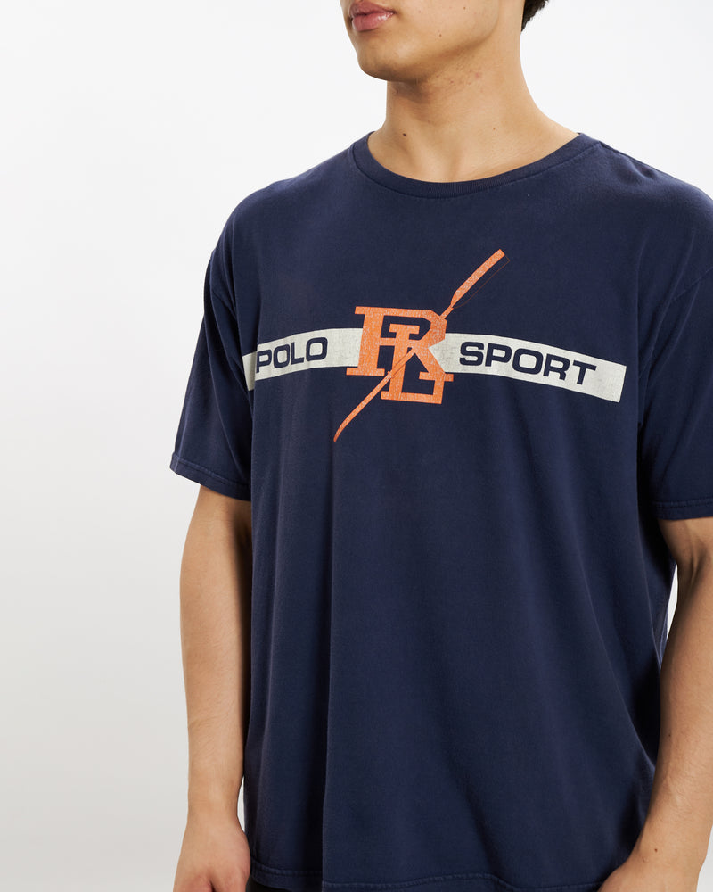 Vintage 90s Ralph Lauren Polo Sport Tee <br>L , The Real Deal , newtown, sydney, australia, thrift store, opshop, preloved, secondhand, sustainable, retro, antique, 70s, 80s, 90s, 2000s, 00s, fashion, clothing, streetwear, trendy, garment, style, boutique, store, shop, archive, sale, cheap, best, top