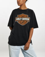 Vintage Harley Davidson Tee <br>M , The Real Deal , newtown, sydney, australia, thrift store, opshop, preloved, secondhand, sustainable, retro, antique, 70s, 80s, 90s, 2000s, 00s, fashion, clothing, streetwear, trendy, garment, style, boutique, store, shop, archive, sale, cheap, best, top