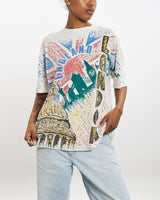 Vintage 90s London England All Over Print Tee <br>M , The Real Deal , newtown, sydney, australia, thrift store, opshop, preloved, secondhand, sustainable, retro, antique, 70s, 80s, 90s, 2000s, 00s, fashion, clothing, streetwear, trendy, garment, style, boutique, store, shop, archive, sale, cheap, best, top