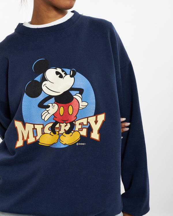 90s Mickey Mouse Sweatshirt <br>M