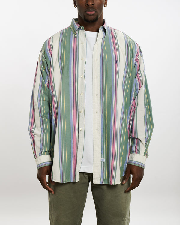 80s Polo Ralph Lauren Button Up Shirt <br>XXL