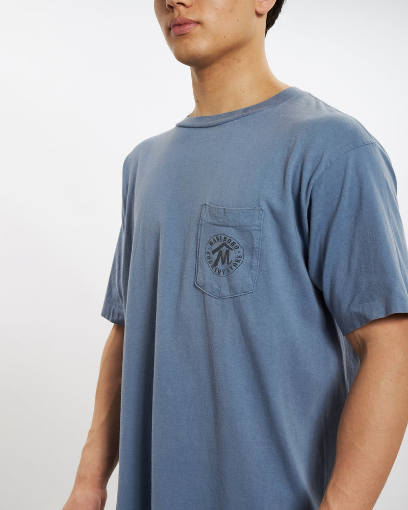 Vintage 90s Marlboro Cigarettes Tee <br>L , The Real Deal , newtown, sydney, australia, thrift store, opshop, preloved, secondhand, sustainable, retro, antique, 70s, 80s, 90s, 2000s, 00s, fashion, clothing, streetwear, trendy, garment, style, boutique, store, shop, archive, sale, cheap, best, top