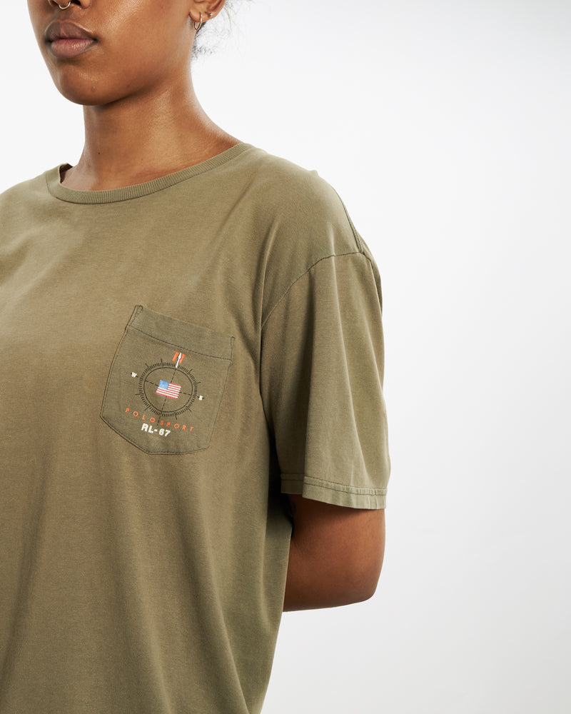 Vintage 90s Ralph Lauren Polo Sport Tee <br>M , The Real Deal , newtown, sydney, australia, thrift store, opshop, preloved, secondhand, sustainable, retro, antique, 70s, 80s, 90s, 2000s, 00s, fashion, clothing, streetwear, trendy, garment, style, boutique, store, shop, archive, sale, cheap, best, top