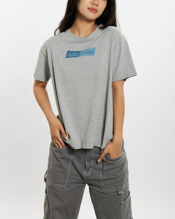 Vintage Nike Athletics Tee <br>S , The Real Deal , newtown, sydney, australia, thrift store, opshop, preloved, secondhand, sustainable, retro, antique, 70s, 80s, 90s, 2000s, 00s, fashion, clothing, streetwear, trendy, garment, style, boutique, store, shop, archive, sale, cheap, best, top