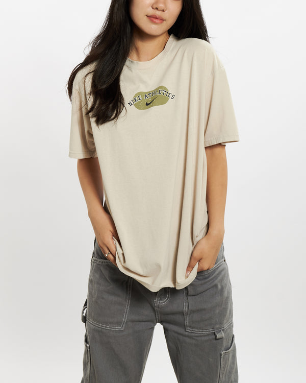 Vintage 90s Nike Athletics Tee <br>S , The Real Deal , newtown, sydney, australia, thrift store, opshop, preloved, secondhand, sustainable, retro, antique, 70s, 80s, 90s, 2000s, 00s, fashion, clothing, streetwear, trendy, garment, style, boutique, store, shop, archive, sale, cheap, best, top