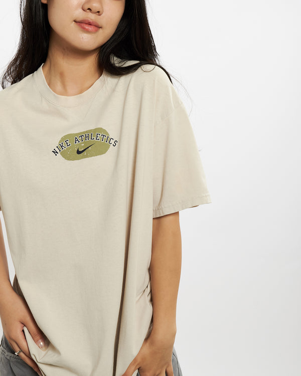 Vintage 90s Nike Athletics Tee <br>S , The Real Deal , newtown, sydney, australia, thrift store, opshop, preloved, secondhand, sustainable, retro, antique, 70s, 80s, 90s, 2000s, 00s, fashion, clothing, streetwear, trendy, garment, style, boutique, store, shop, archive, sale, cheap, best, top
