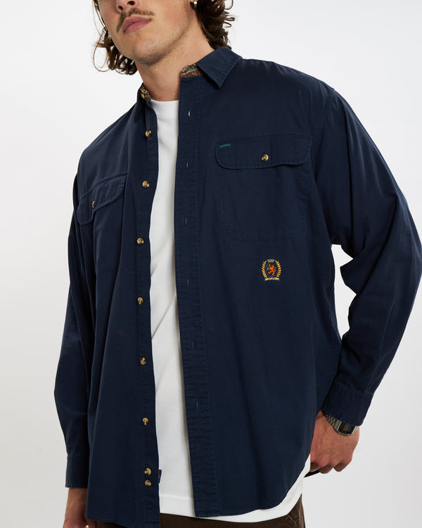 90s Tommy Hilfiger Button Up Shirt <br>L