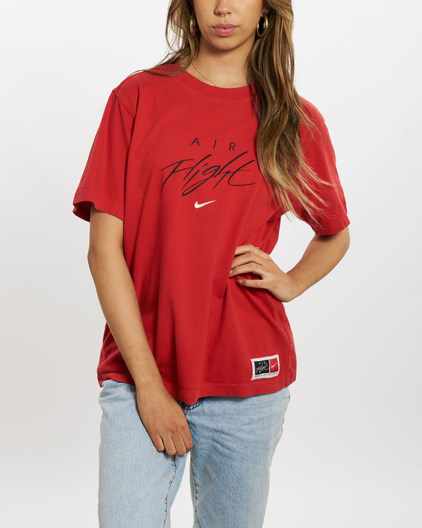 Vintage Nike Air Flight Tee <br>XS , The Real Deal , newtown, sydney, australia, thrift store, opshop, preloved, secondhand, sustainable, retro, antique, 70s, 80s, 90s, 2000s, 00s, fashion, clothing, streetwear, trendy, garment, style, boutique, store, shop, archive, sale, cheap, best, top