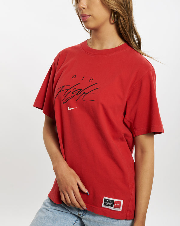 Vintage Nike Air Flight Tee <br>XS , The Real Deal , newtown, sydney, australia, thrift store, opshop, preloved, secondhand, sustainable, retro, antique, 70s, 80s, 90s, 2000s, 00s, fashion, clothing, streetwear, trendy, garment, style, boutique, store, shop, archive, sale, cheap, best, top