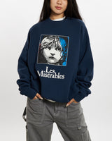 Vintage 90s Les Miserables Sweatshirt <br>M , The Real Deal , newtown, sydney, australia, thrift store, opshop, preloved, secondhand, sustainable, retro, antique, 70s, 80s, 90s, 2000s, 00s, fashion, clothing, streetwear, trendy, garment, style, boutique, store, shop, archive, sale, cheap, best, top