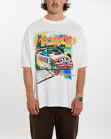 Vintage Deadstock Racing Tee <br>XL , The Real Deal , newtown, sydney, australia, thrift store, opshop, preloved, secondhand, sustainable, retro, antique, 70s, 80s, 90s, 2000s, 00s, fashion, clothing, streetwear, trendy, garment, style, boutique, store, shop, archive, sale, cheap, best, top