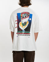 Vintage Deadstock Racing Tee <br>XL , The Real Deal , newtown, sydney, australia, thrift store, opshop, preloved, secondhand, sustainable, retro, antique, 70s, 80s, 90s, 2000s, 00s, fashion, clothing, streetwear, trendy, garment, style, boutique, store, shop, archive, sale, cheap, best, top