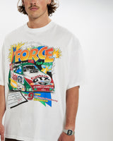 Vintage Deadstock Racing Tee <br>XL , The Real Deal , newtown, sydney, australia, thrift store, opshop, preloved, secondhand, sustainable, retro, antique, 70s, 80s, 90s, 2000s, 00s, fashion, clothing, streetwear, trendy, garment, style, boutique, store, shop, archive, sale, cheap, best, top