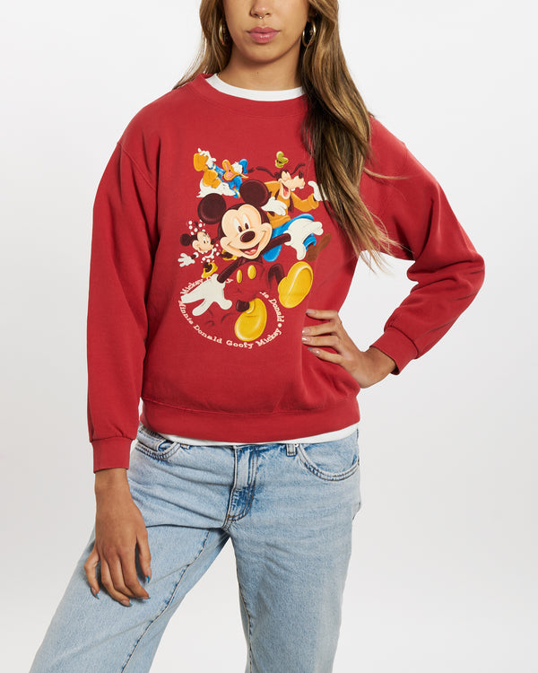 90s Mickey Mouse Sweatshirt <br>XXS
