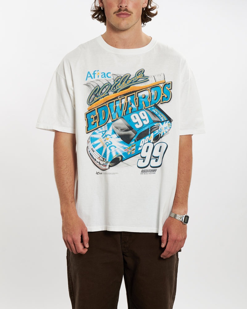 Vintage 1999 NASCAR Racing Tee <br>L , The Real Deal , newtown, sydney, australia, thrift store, opshop, preloved, secondhand, sustainable, retro, antique, 70s, 80s, 90s, 2000s, 00s, fashion, clothing, streetwear, trendy, garment, style, boutique, store, shop, archive, sale, cheap, best, top