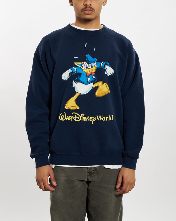 90s Disney Donald Duck Sweatshirt <br>L