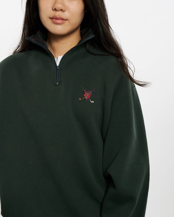 90s Polo Ralph Lauren Quarter Zip Sweatshirt <br>S