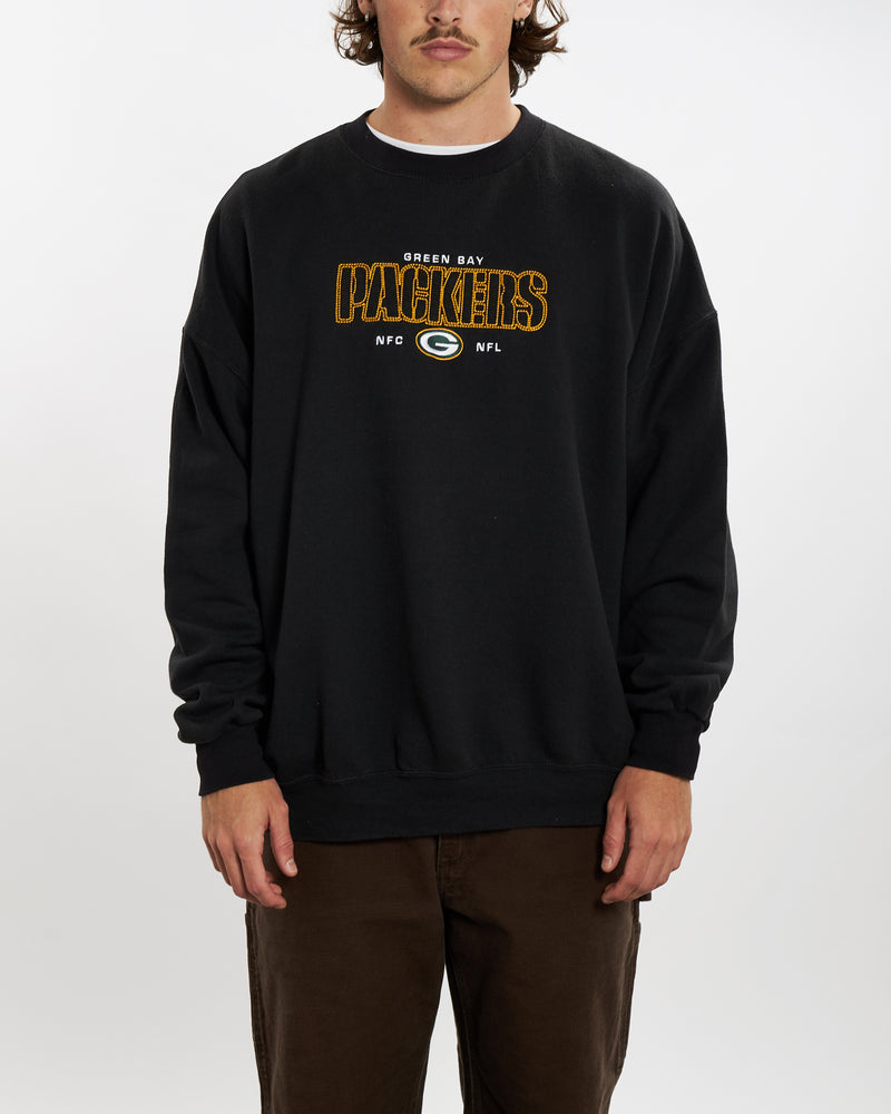 Vintage NFL Green Bay Packers Sweatshirt <br>XL , The Real Deal , newtown, sydney, australia, thrift store, opshop, preloved, secondhand, sustainable, retro, antique, 70s, 80s, 90s, 2000s, 00s, fashion, clothing, streetwear, trendy, garment, style, boutique, store, shop, archive, sale, cheap, best, top