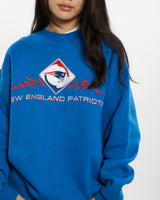 90s NFL New England Patriots Sweatshirt <br>M