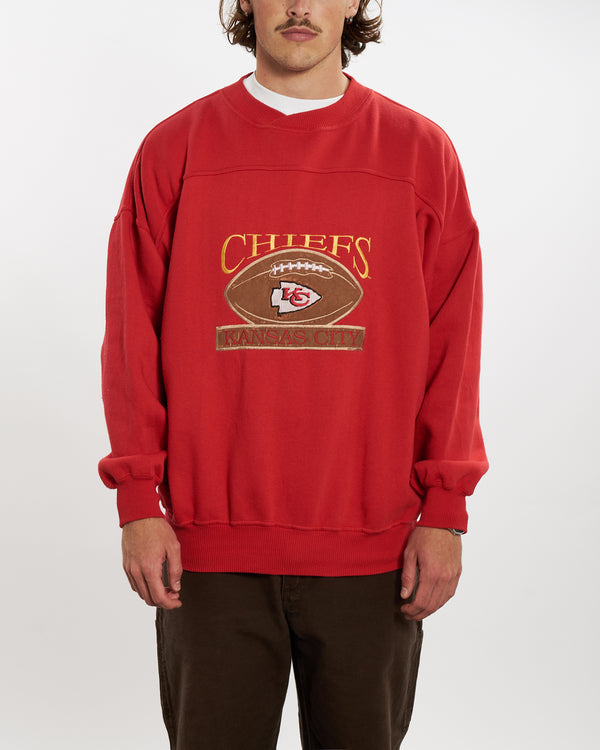 90s NFL Kansas City Chiefs Sweatshirt <br>L