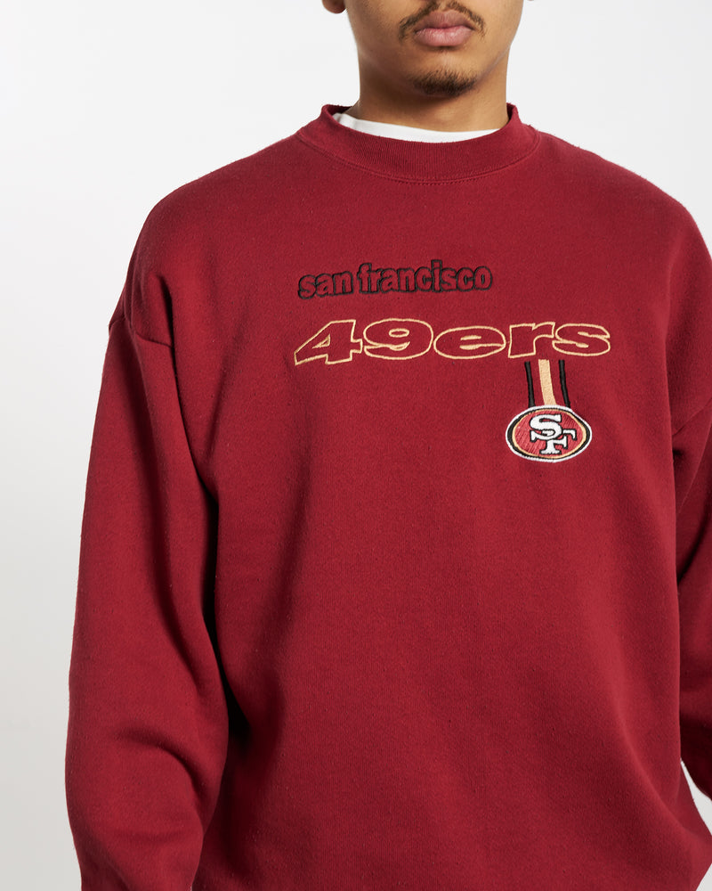 90s NFL San Fransisco 49ers Sweatshirt <br>L