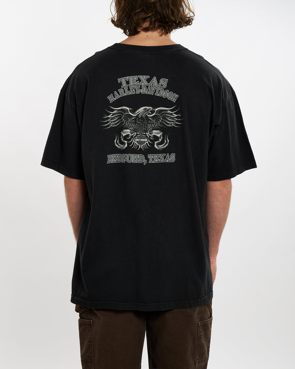Vintage Harley Davidson Tee <br>XL , The Real Deal , newtown, sydney, australia, thrift store, opshop, preloved, secondhand, sustainable, retro, antique, 70s, 80s, 90s, 2000s, 00s, fashion, clothing, streetwear, trendy, garment, style, boutique, store, shop, archive, sale, cheap, best, top