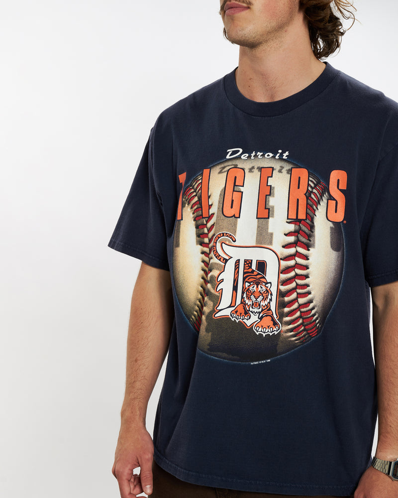 Vintage 1998 MLB Detroit Tigers Tee <br>XL , The Real Deal , newtown, sydney, australia, thrift store, opshop, preloved, secondhand, sustainable, retro, antique, 70s, 80s, 90s, 2000s, 00s, fashion, clothing, streetwear, trendy, garment, style, boutique, store, shop, archive, sale, cheap, best, top