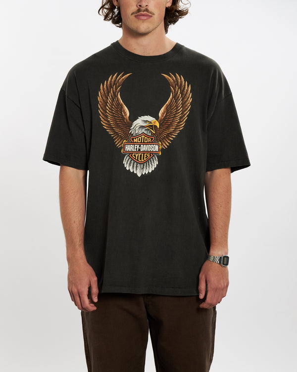 Vintage 1995 Harley Davidson Tee <br>XL , The Real Deal , newtown, sydney, australia, thrift store, opshop, preloved, secondhand, sustainable, retro, antique, 70s, 80s, 90s, 2000s, 00s, fashion, clothing, streetwear, trendy, garment, style, boutique, store, shop, archive, sale, cheap, best, top