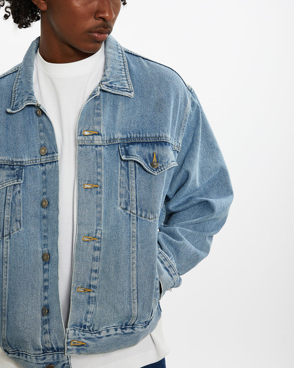 Vintage Wrangler Denim Jacket <br>L , The Real Deal , newtown, sydney, australia, thrift store, opshop, preloved, secondhand, sustainable, retro, antique, 70s, 80s, 90s, 2000s, 00s, fashion, clothing, streetwear, trendy, garment, style, boutique, store, shop, archive, sale, cheap, best, top