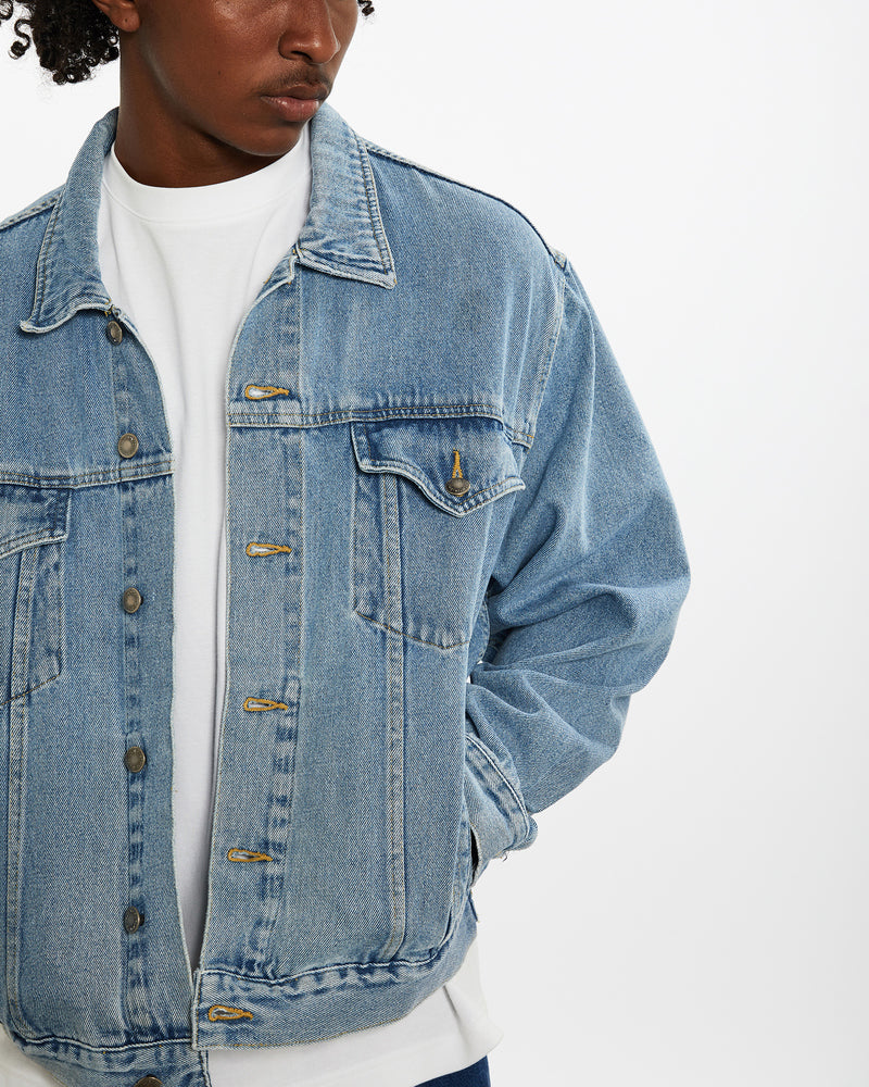 Vintage Wrangler Denim Jacket <br>L , The Real Deal , newtown, sydney, australia, thrift store, opshop, preloved, secondhand, sustainable, retro, antique, 70s, 80s, 90s, 2000s, 00s, fashion, clothing, streetwear, trendy, garment, style, boutique, store, shop, archive, sale, cheap, best, top