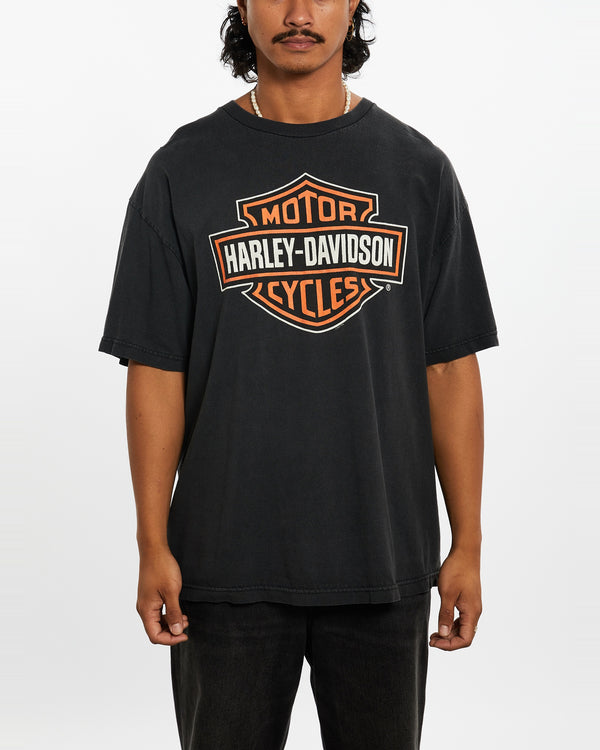 Vintage Harley Davidson Tee <br>L , The Real Deal , newtown, sydney, australia, thrift store, opshop, preloved, secondhand, sustainable, retro, antique, 70s, 80s, 90s, 2000s, 00s, fashion, clothing, streetwear, trendy, garment, style, boutique, store, shop, archive, sale, cheap, best, top