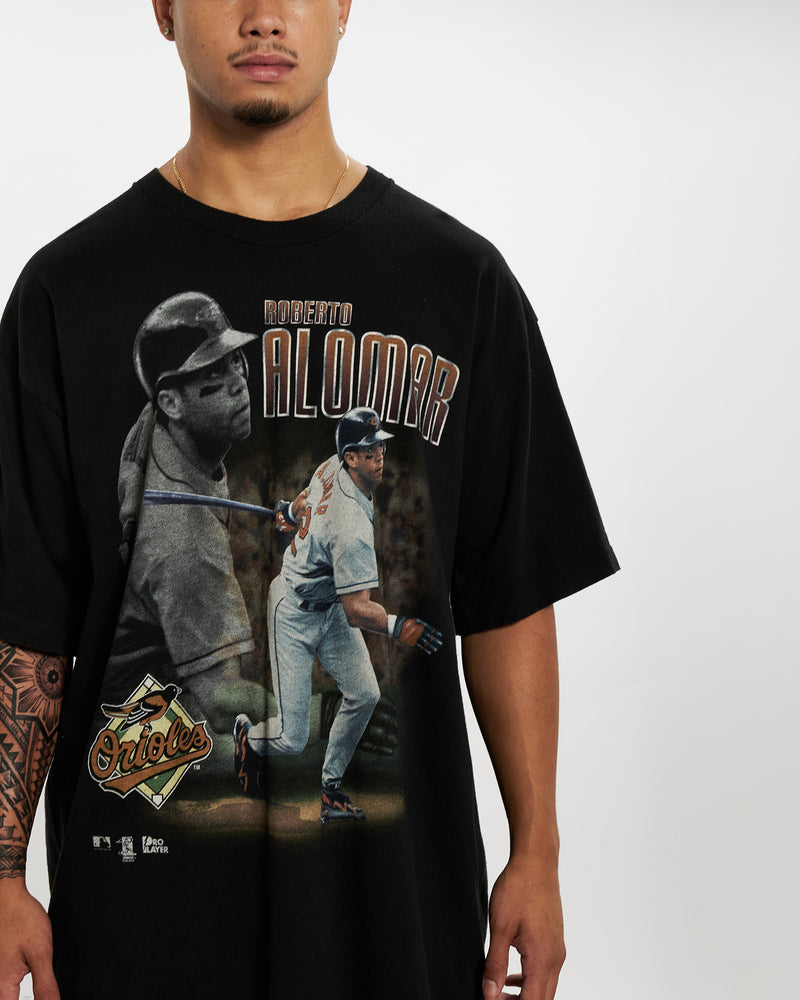 Vintage 90s MLB Orioles Tee <br>XXL , The Real Deal , newtown, sydney, australia, thrift store, opshop, preloved, secondhand, sustainable, retro, antique, 70s, 80s, 90s, 2000s, 00s, fashion, clothing, streetwear, trendy, garment, style, boutique, store, shop, archive, sale, cheap, best, top