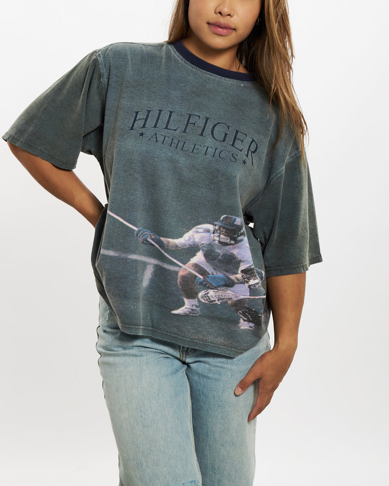 90s Tommy Hilfiger 'Athletics' Tee <br>S