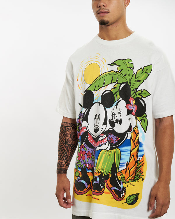 90s Micky and Minnie Mouse Tee <br>XL