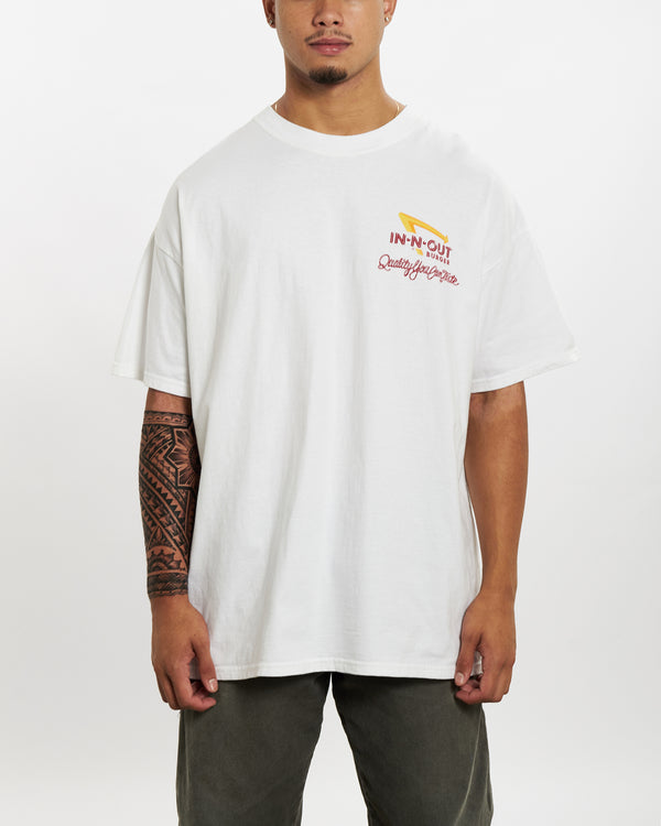 90s In N Out Burger Tee <br>XL