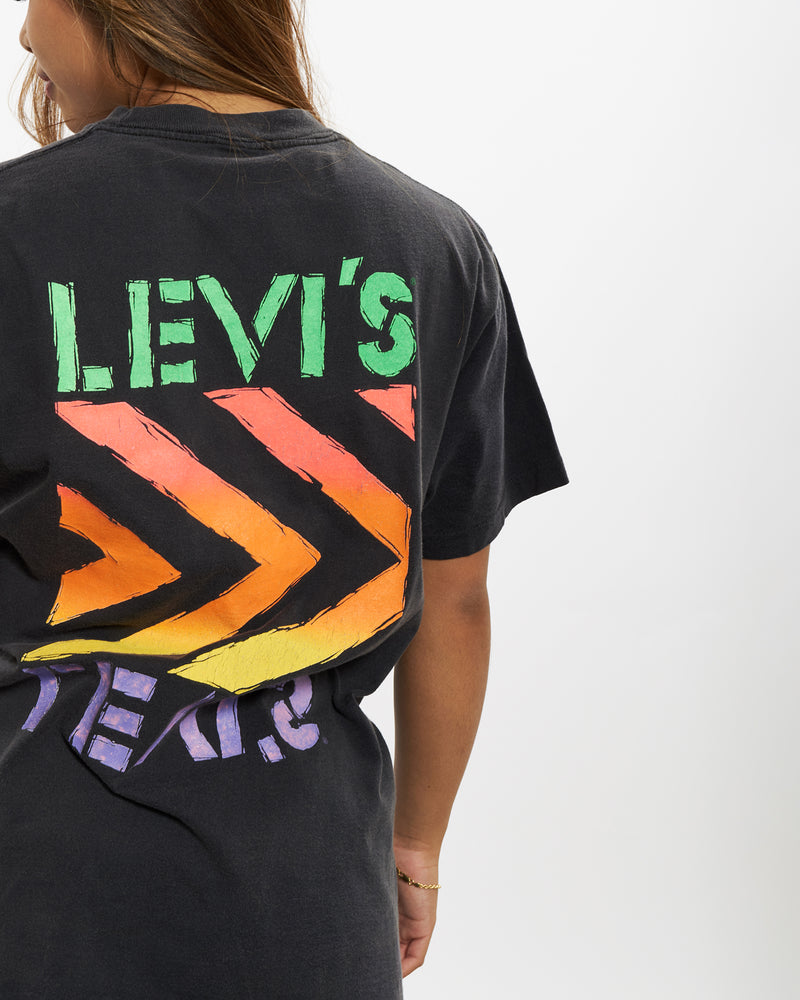Vintage 90s Levi's Tee <br>S , The Real Deal , newtown, sydney, australia, thrift store, opshop, preloved, secondhand, sustainable, retro, antique, 70s, 80s, 90s, 2000s, 00s, fashion, clothing, streetwear, trendy, garment, style, boutique, store, shop, archive, sale, cheap, best, top