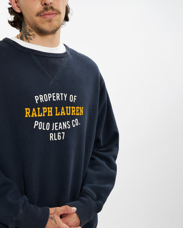 90s Ralph Lauren Polo Jeans Co. Sweatshirt <br>L