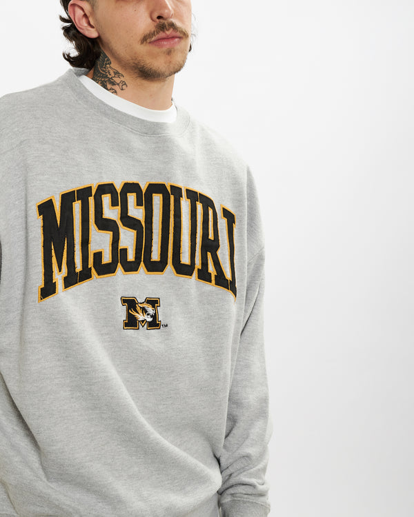 90s NCAA Missouri Tigers Sweatshirt <br>L